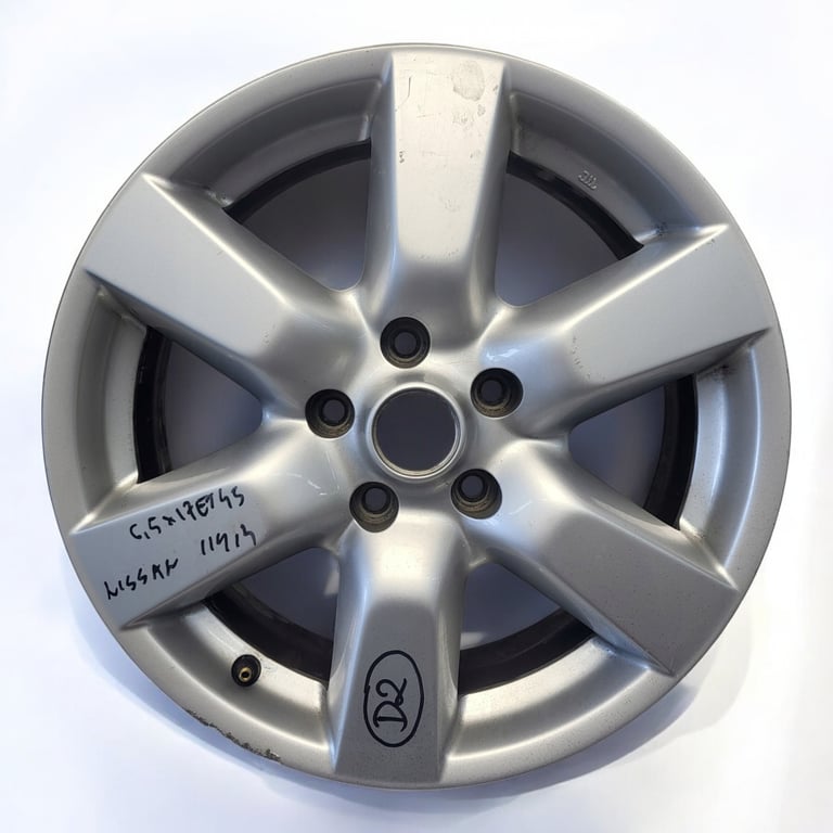 1x Alufelge 17 Zoll 6.5" 5x114.3 45ET MB58-JG110 MA-DAR81 Nissan X-Trail Qashqai