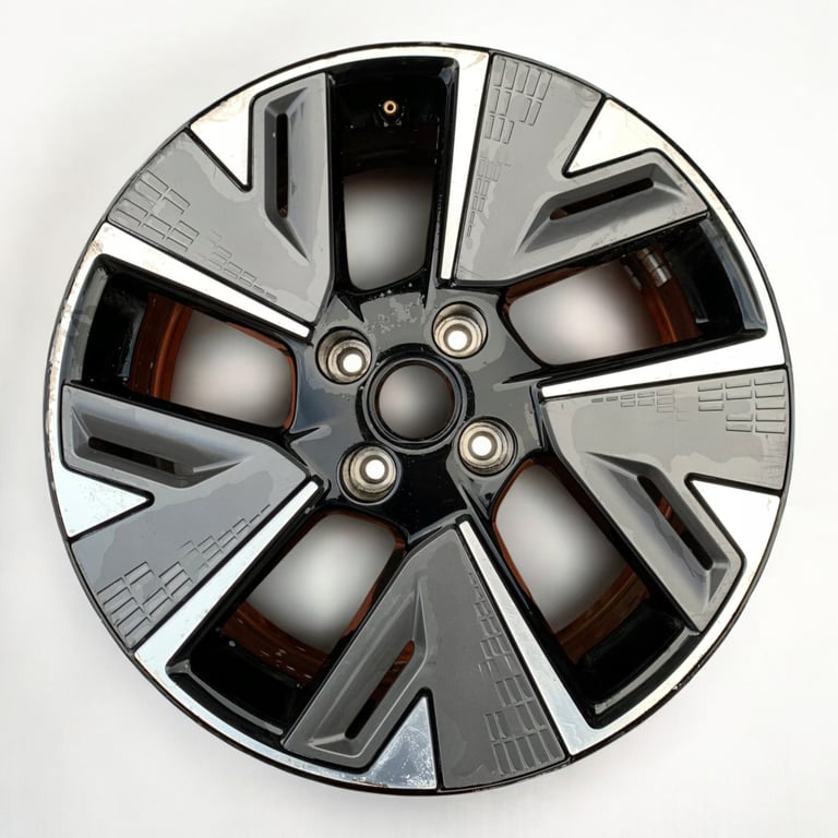 1x Alufelge 17 Zoll 7.0" 4x108 32ET Glanz Schwarz 9833892680 Opel Corsa F FEL3636658194ot