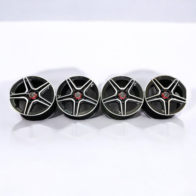 4x Alufelge 18 Zoll 7.5" 5x112 A1774011500 Mercedes-Benz Cla Rim Wheel FEL4075732759qy
