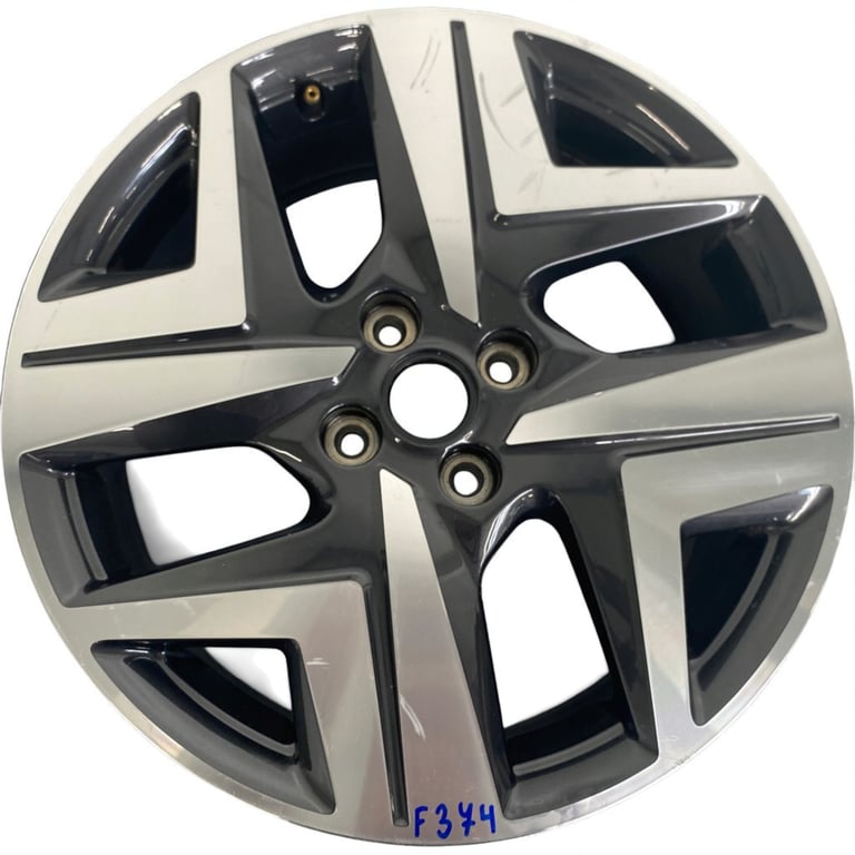 1x Alufelge 17 Zoll 6.5" 4x100 50ET 52910-Q0400 Hyundai Bayon Rim Wheel