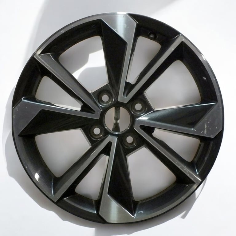 1x Alufelge 16 Zoll 6.0" 4x100 43ET Glanz Graphit 1ST601025AC Mg Citigo