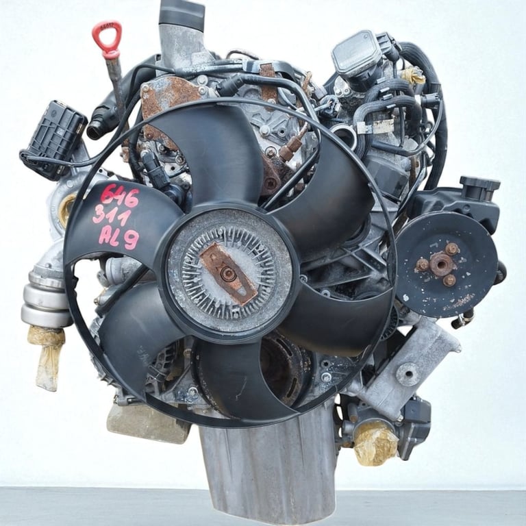 Motor Mercedes-Benz Sprinter 906 A646.985 2.2 CDI 180TKm Diesel Engine Komplett