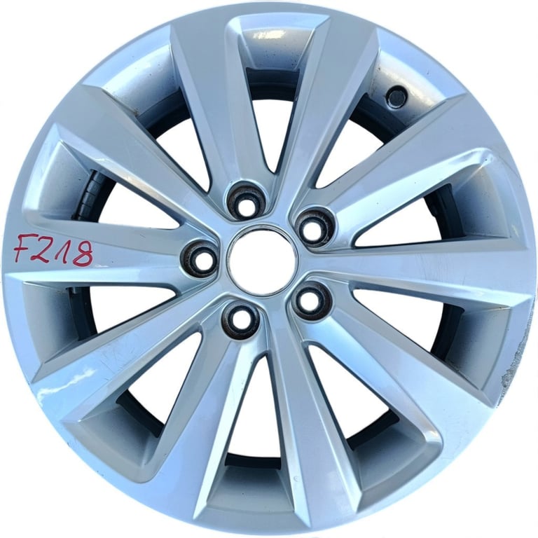 1x Alufelge 15 Zoll 5.5" 5x100 40ET 6F0601025G Seat Rim Wheel