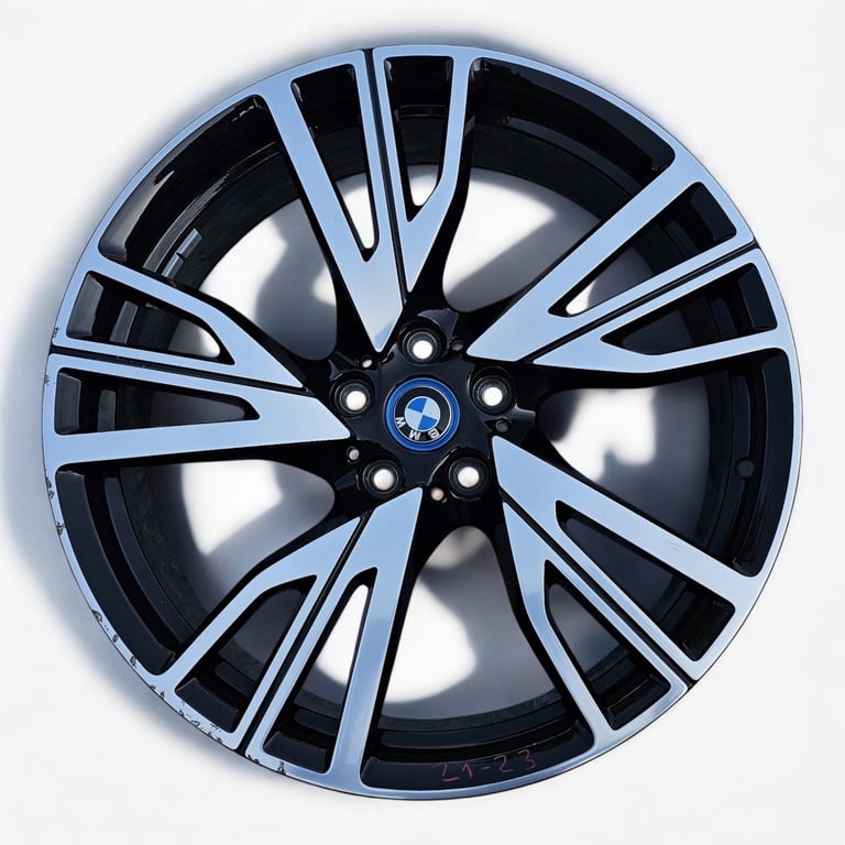 1x Alufelge 20 Zoll 7.5" 5x112 40ET Glanz Silber 6857571 BMW I8 Rim Wheel FEL4912099519xs