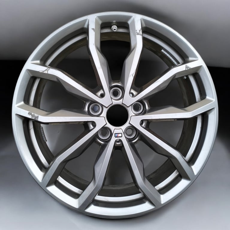 1x Alufelge 18 Zoll 6.5" 5x112 41ET Glanz Grau 6877550 BMW X2 F39 X1 F48 FEL1360831331rk