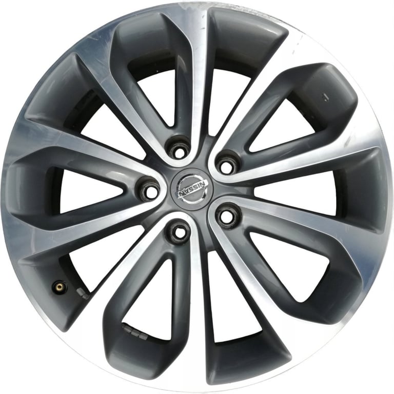 1x Alufelge 18 Zoll 6.5" 5x114.3 8086-22 Nissan Qashqai Rim Wheel
