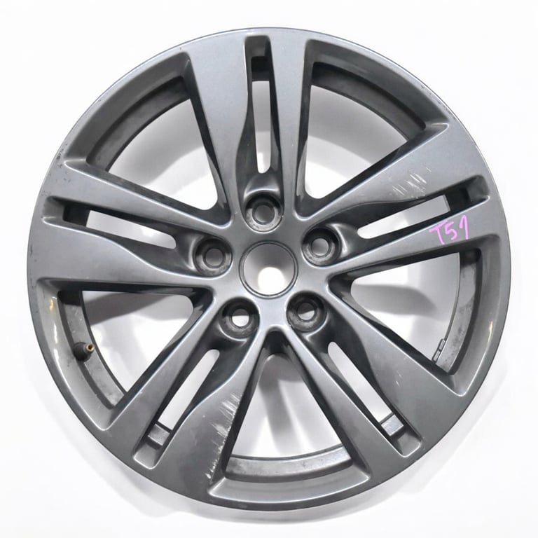 1x Alufelge 16 Zoll 7.0" 5x105 41ET Matt Grau 39024544 Opel Mokka X Rim Wheel