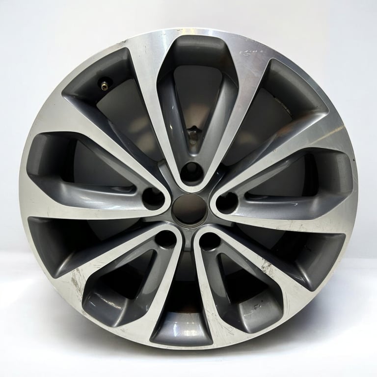 1x Alufelge 18 Zoll 6.5" 5x114.3 8086-5A Nissan Qashqai J10 Rim Wheel