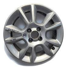 Laden Sie das Bild in den Galerie-Viewer, 1x Alufelge 16 Zoll 6.0&quot; 4x100 41ET Glanz Silber 93162534 Opel Corsa D Rim Wheel