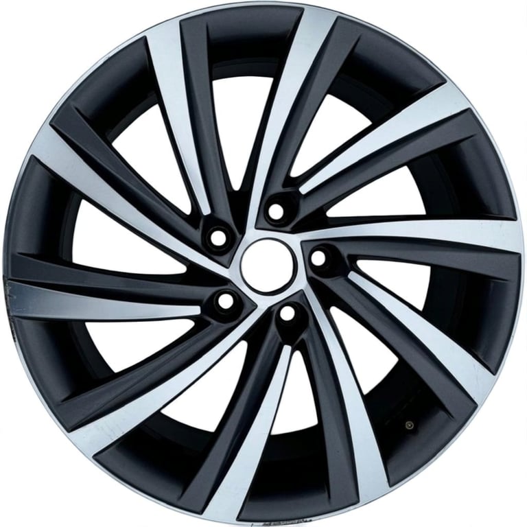 1x Alufelge 18 Zoll 7.5" 5x112 48ET 5E3601025AS Skoda Rim Wheel FEL2371889957mv