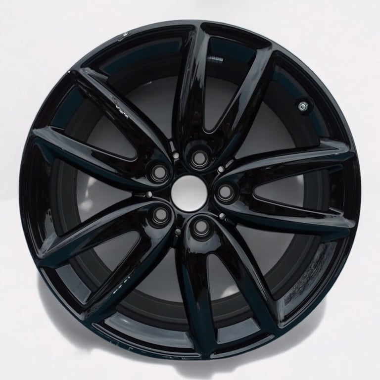 1x Alufelge 18 Zoll 8.0" 5x112 54ET Glanz Schwarz 6887613 Mini Clubman F54