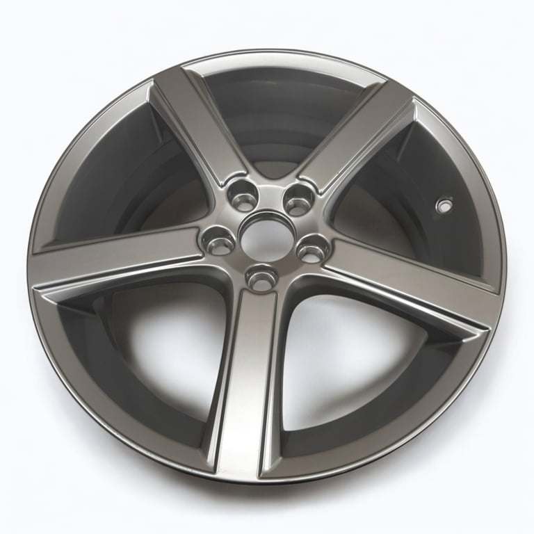 1x Alufelge 18 Zoll 7.5" 5x108 52ET Glanz Silber 30760053 Volvo V40 Rim Wheel FEL9379413144dv