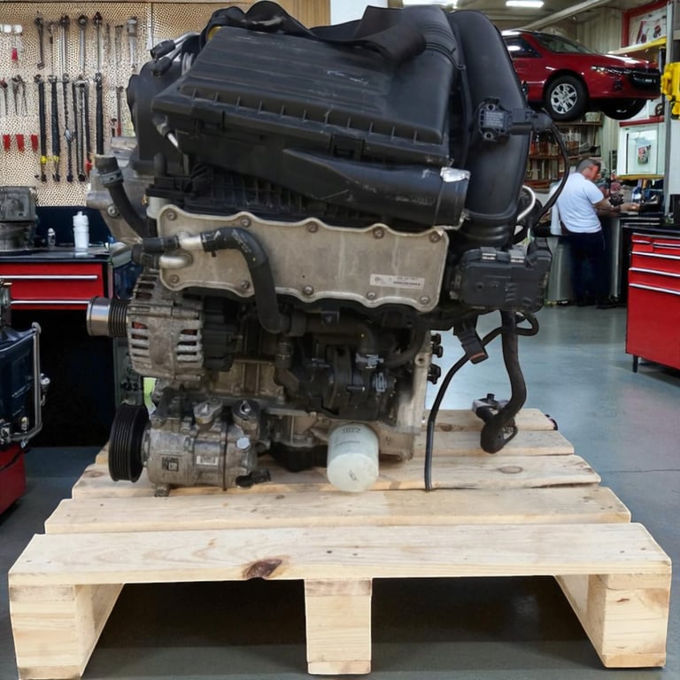 Motor VW CZC 1.4 TSI 125PS 92kW Benzin Engine Komplett