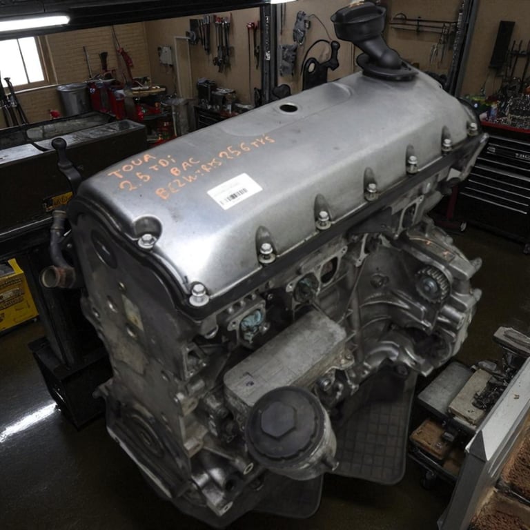 Motor VW Touareg BAC 2.5 TDI 174PS 128kW 217TKm 2004 Diesel Engine Unkomplett