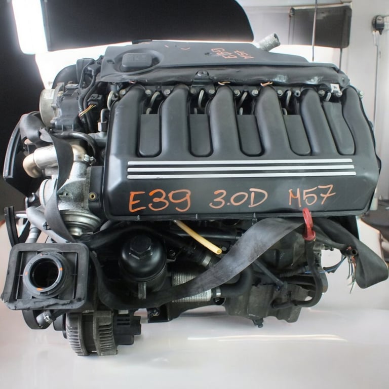 Motor BMW E39 M57 3.0 Diesel Engine Komplett