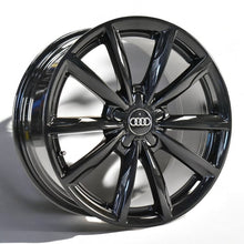 Load image into Gallery viewer, 4x Alufelge 18 Zoll 8.0" 5x112 48ET Glanz Schwarz 4F0601025CP Audi A6 C6 FEL1362462969sa