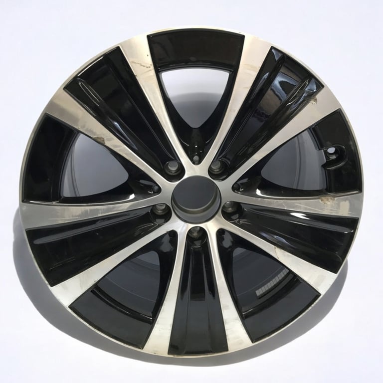 1x Alufelge 18 Zoll 9.0" 5x112 52 5ET Glanz Schwarz A2134015300 Mercedes-Benz