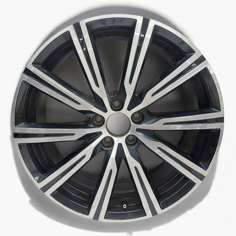 1x Alufelge 19 Zoll 7.5" 5x108 50 5ET Glanz Schwarz 31423852 Volvo Xc60 Ii FEL3429777821fj