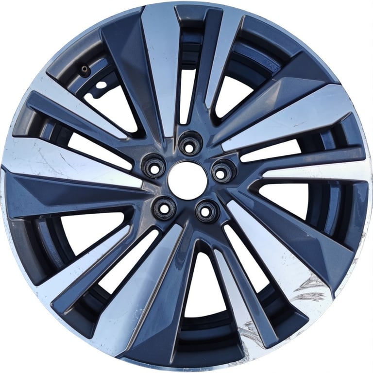 1x Alufelge 19 Zoll 7.5" 5x108 38ET 9809685477 Peugeot Ii Rim Wheel FEL9656838341dh