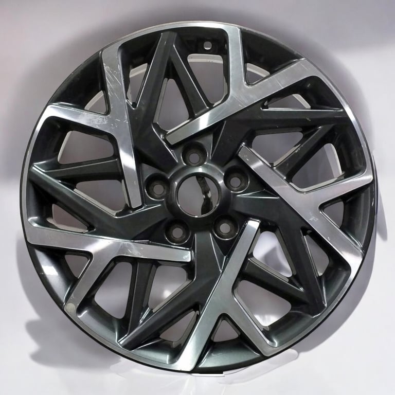 1x Alufelge 18 Zoll 7.5" 5x114.3 50ET Glanz Graphit 52910-CM300 Hyundai Mg