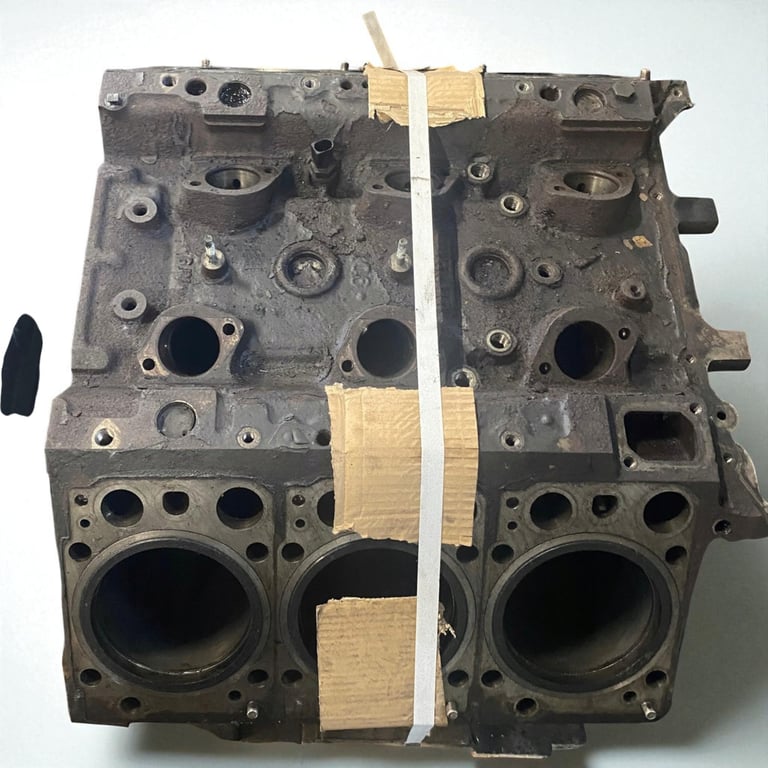 Motorblock Mercedes-Benz OM501_16 Diesel Unkomplett