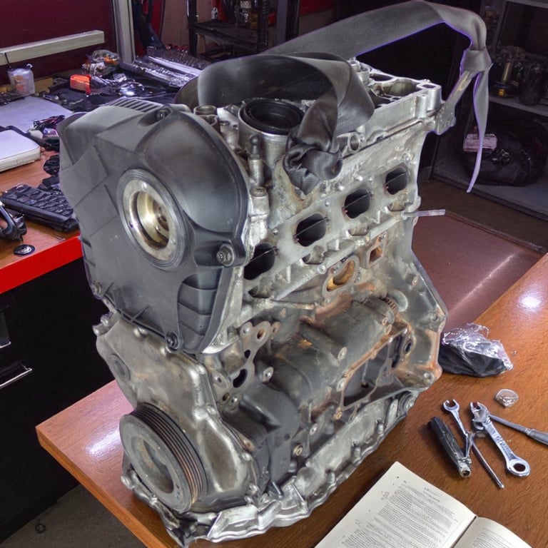 Motor Audi VW A3 Scirocco Passat CAW 2.0 TFSI 200PS 147kW Benzin Unkomplett