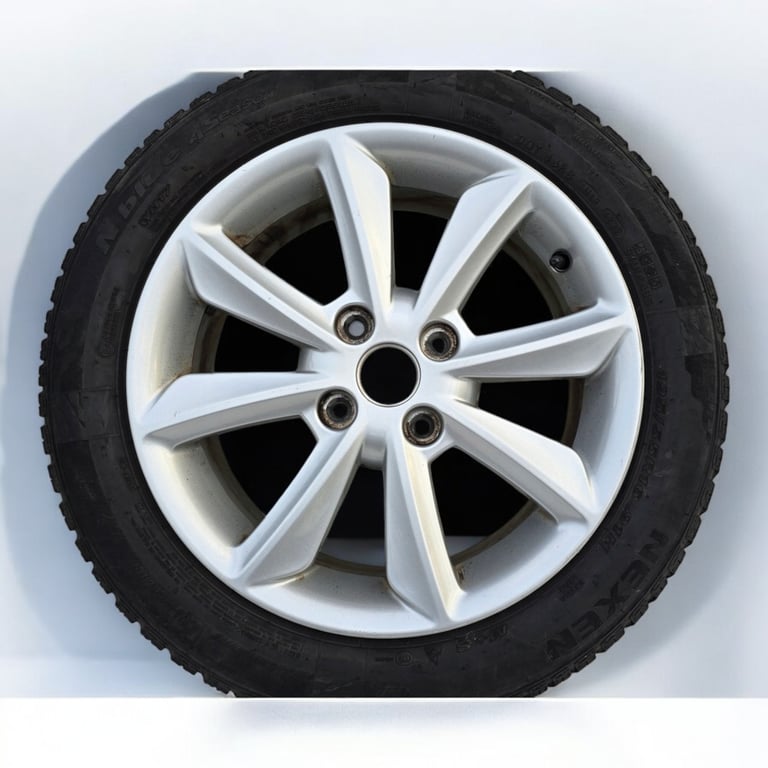 1x Alufelge 16 Zoll 6.5" 4x108 H1BJ-1007-C1A Ford Fiesta Rim Wheel FEL3384261583dr