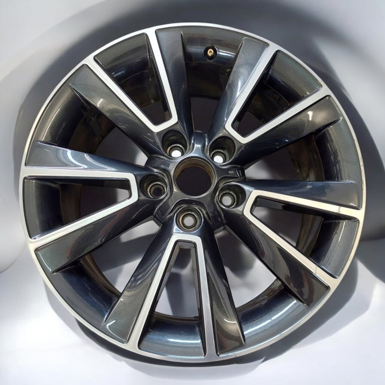 1x Alufelge 17 Zoll 7.0" 5x112 45ET Glanz Schwarz Skoda Yeti Rim Wheel FEL5789338903le