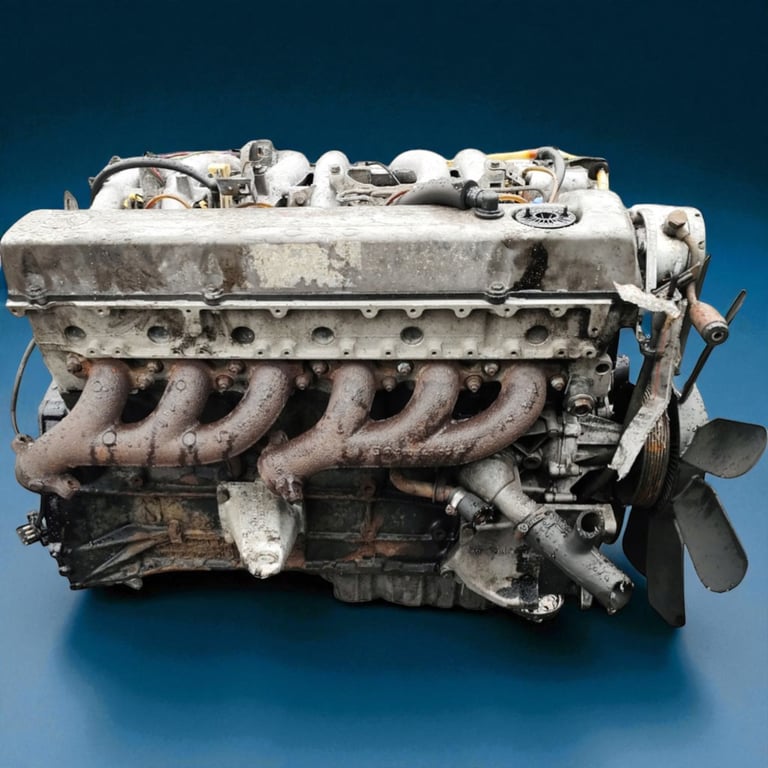 Motor Mercedes-Benz W124 603912 3.0 113PS 83kW 1984 Diesel Engine Komplett