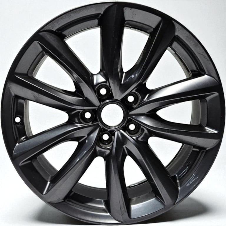 1x Alufelge 18 Zoll 7.0" 5x114.3 45ET 9965657080 Mazda Rim Wheel