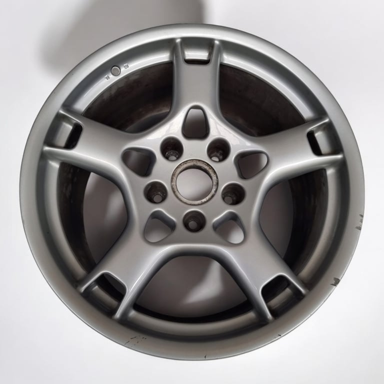 1x Alufelge 19 Zoll 11.0" 5x130 51ET Glanz Silber 99736216200 Porsche 911 997