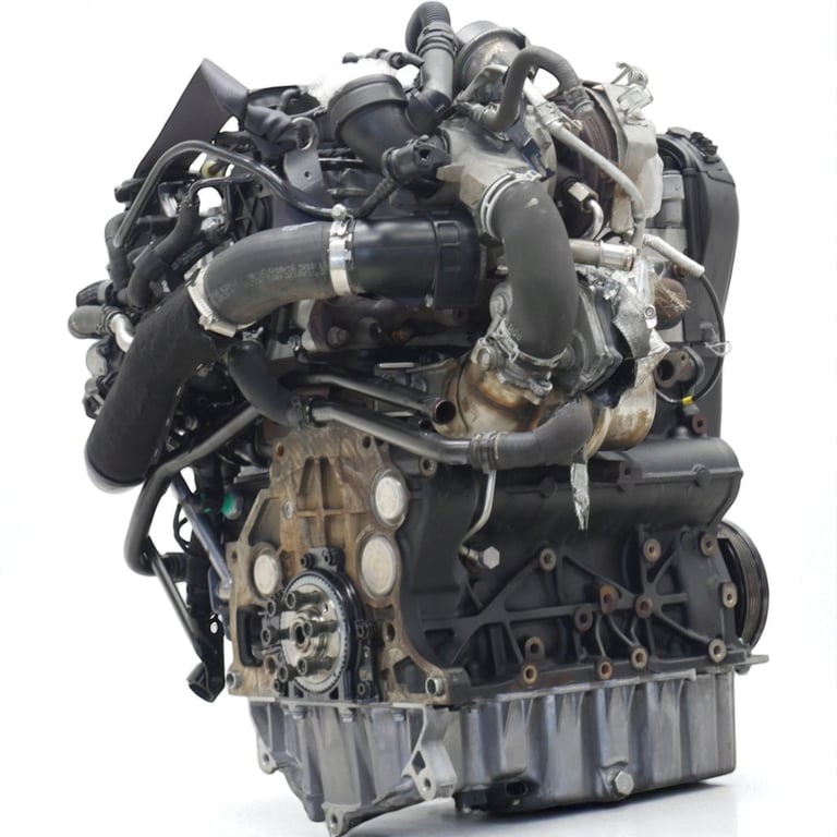 Motor VW Sharan DFLA 2.0 TDI 150PS 110kW 130TKm Diesel Engine Komplett