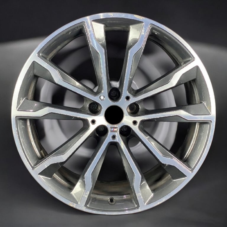 1x Alufelge 20 Zoll 9.5" 5x112 43ET 8010269 BMW X3 G01 Rim Wheel FEL9449579600ny
