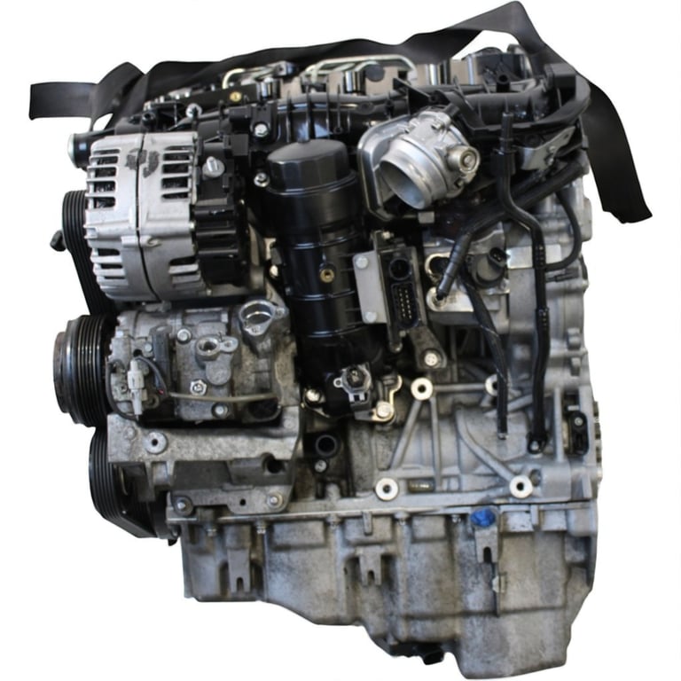 Motor BMW 3 E90 E92 N47D20C 2.0 Diesel Engine Komplett