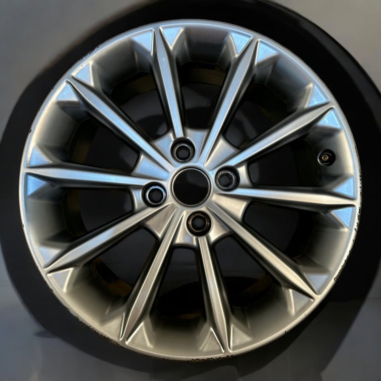 1x Alufelge 17 Zoll 7.0" 4x108 47 5ET H1BC-1007-D1A Ford Fiesta Rim Wheel
