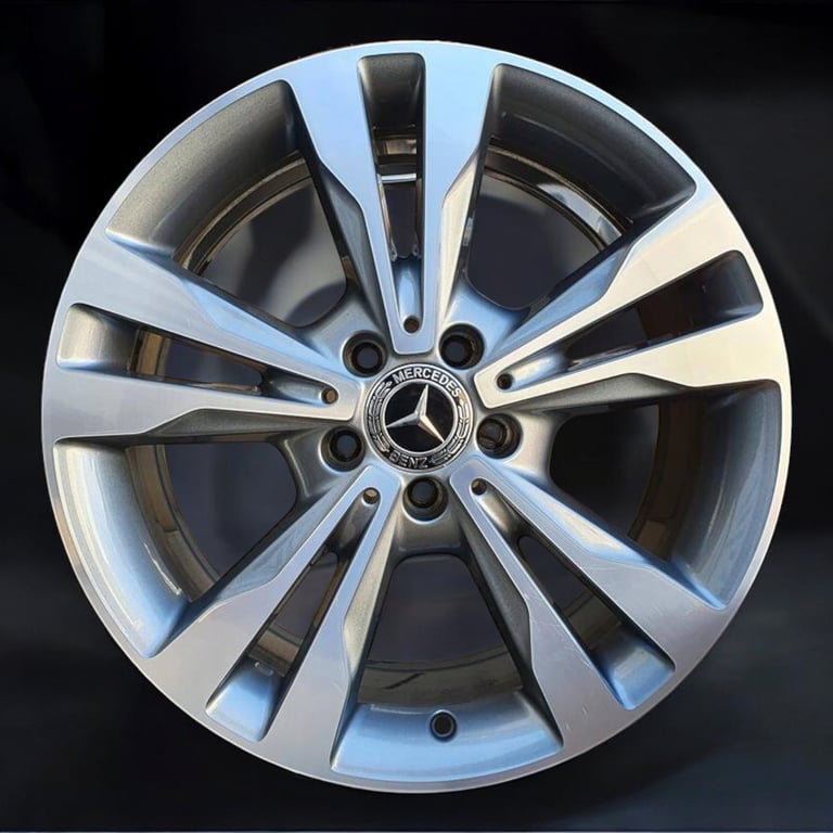 4x Alufelge 18 Zoll 7.5" 5x112 44ET Glanz Graphit A2054012802 Mercedes-Benz Mg