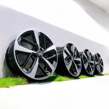 Load image into Gallery viewer, 4x Alufelge 18 Zoll 7.5" 5x114.3 52ET Glanz Schwarz 52910-J9300 Hyundai Kona FEL8158362814nq