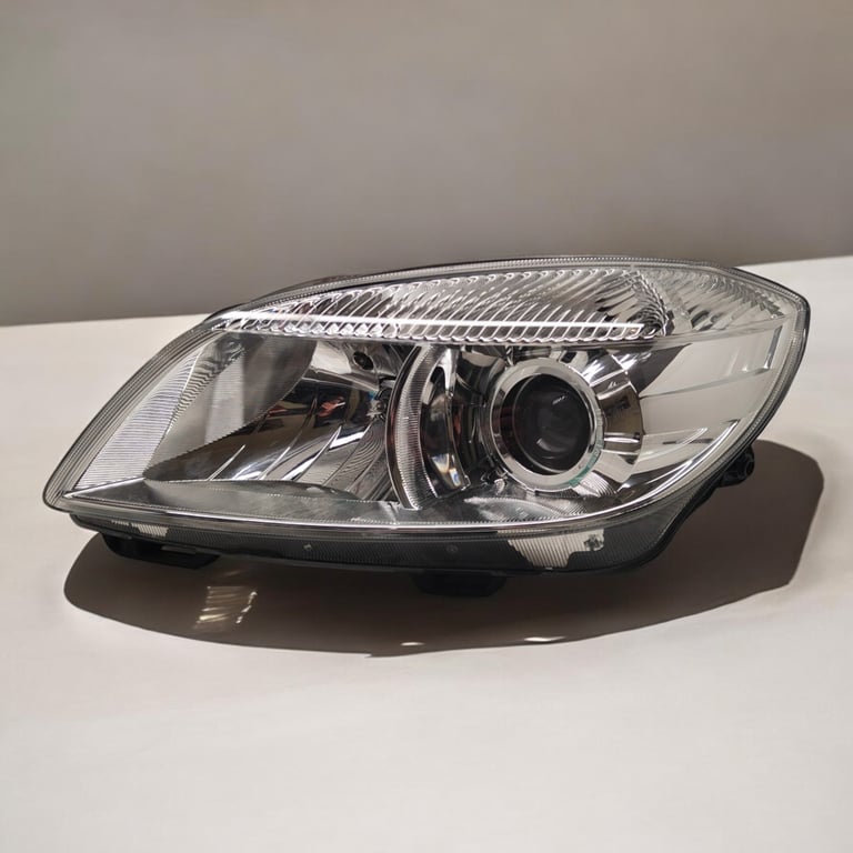Frontscheinwerfer Skoda Fabia II Links Scheinwerfer Headlight