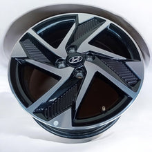 Laden Sie das Bild in den Galerie-Viewer, 1x Alufelge 16 Zoll 6.5&quot; 4x100 48ET 52910-K7200 Hyundai I10 Iii Rim Wheel