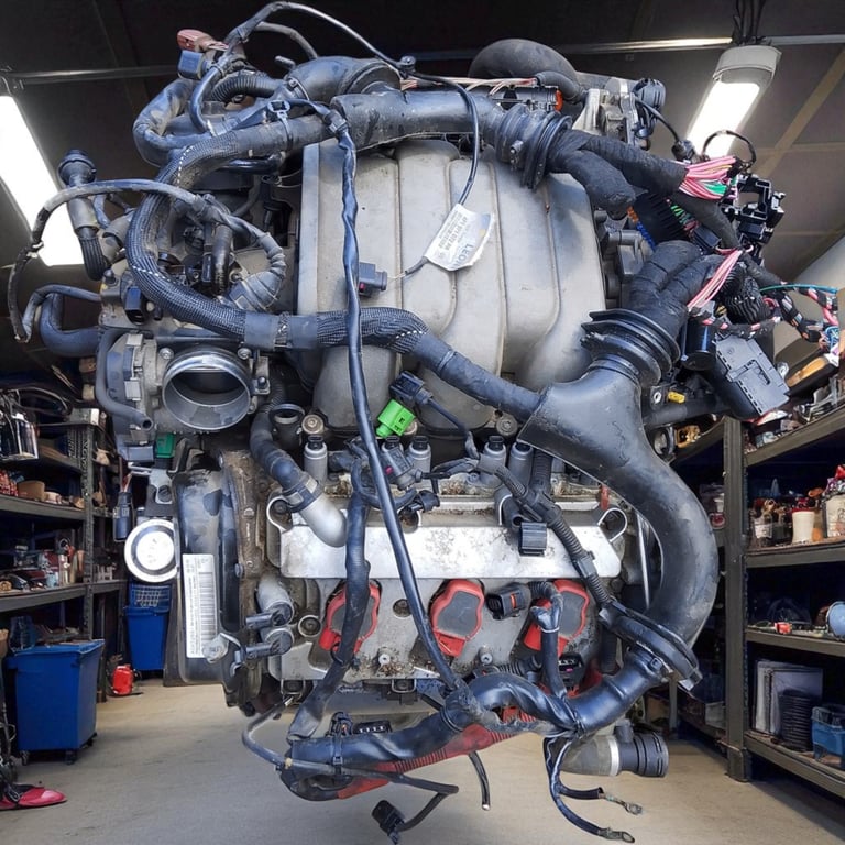 Motor Audi VW I CCDA 2.8 FSI Benzin Engine Komplett