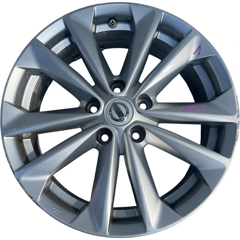 1x Alufelge 17 Zoll 7.0" 5x114.3 131224 Nissan Qashqai Rim Wheel