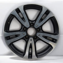Load image into Gallery viewer, 1x Alufelge 16 Zoll 6.5&quot; 5x112 49ET Matt Schwarz A2464010000 Mercedes-Benz