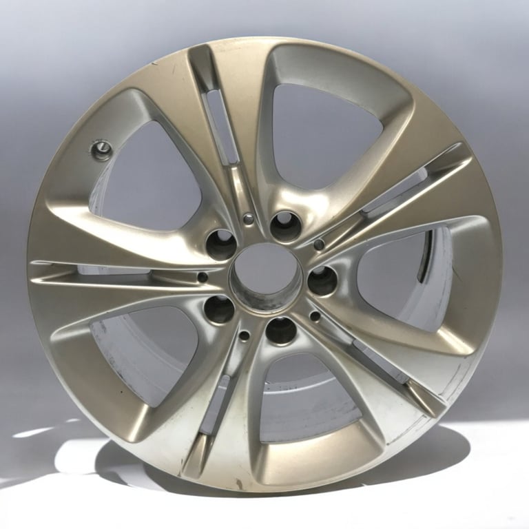 1x Alufelge 17 Zoll 7.0" 5x112 48 5ET Matt Silber A2054014300 Mercedes-Benz