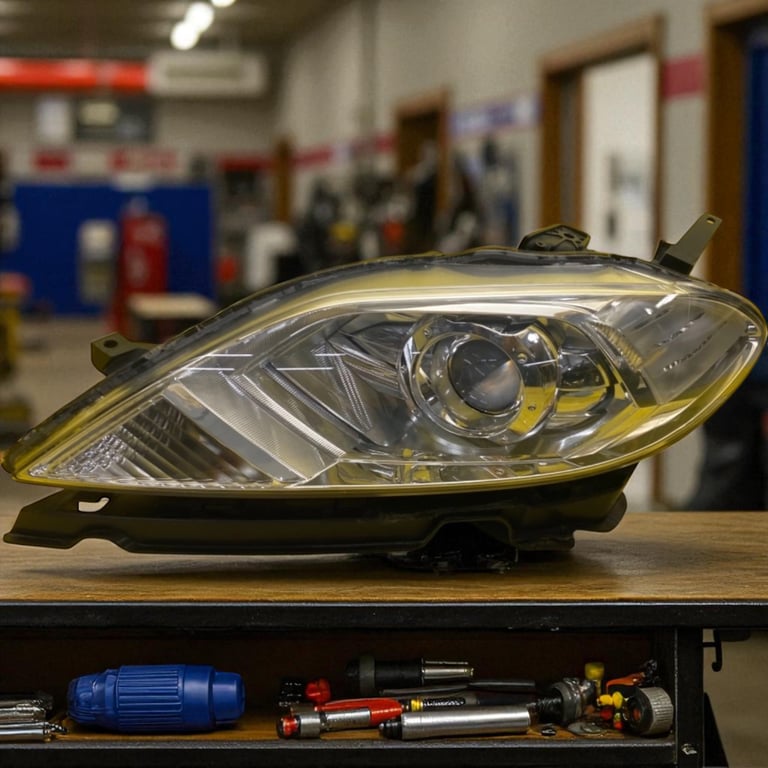 Frontscheinwerfer Honda Fr-V Logo Xenon Links Scheinwerfer Headlight