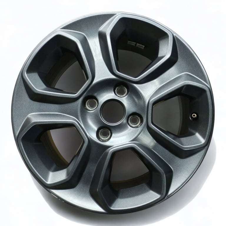 1x Alufelge 16 Zoll 6.5" 4x108 37,5ET Matt Grau GN15-B2B Ford Ecosport Rim Wheel
