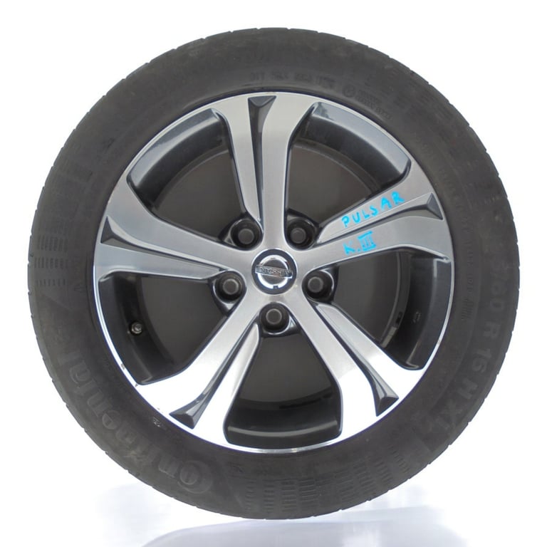 1x Alufelge 16 Zoll Nissan Pulsar Rim Wheel
