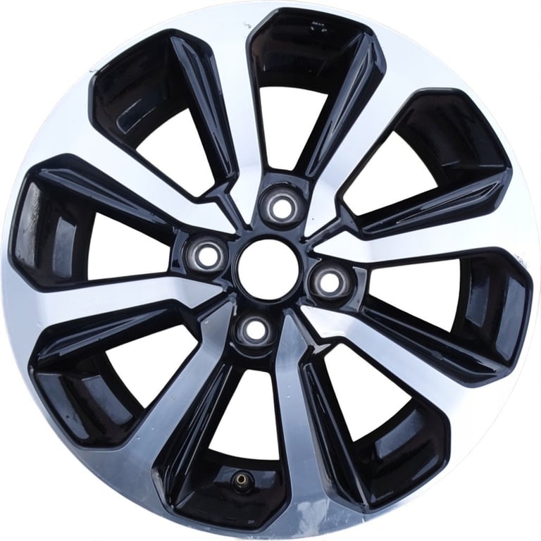 1x Alufelge 15 Zoll 5.0" 4x100 46ET 9KTO422443525 Mitsubishi Space Star