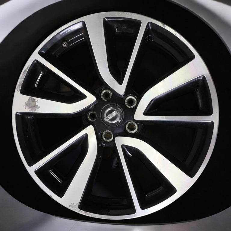 1x Alufelge 19 Zoll 7.0" 5x114.3 AC4CH Nissan Qashqai J11 Rim Wheel FEL2414116036ne