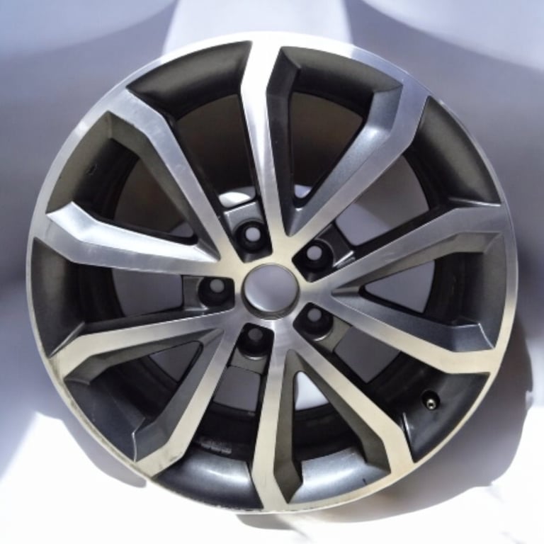 1x Alufelge 17 Zoll 7.0" 5x112 5E0601025BC Skoda Rim Wheel