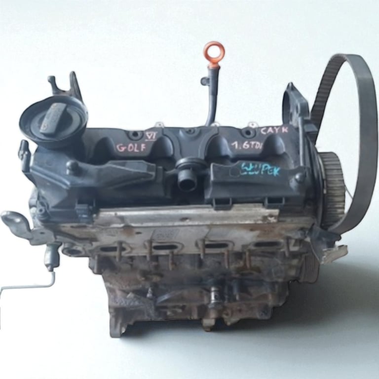 Motor VW Golf VI CAYK 1.6 TDI Diesel Engine Unkomplett MOT4964798622ox